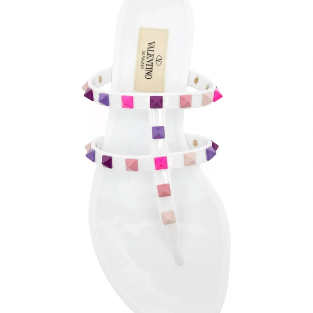 Valentino Gavarani rockstud pvc Sandals - 36 - Picture 5 of 7